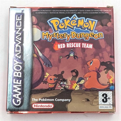 Pokemon Mystery Dungeon Red Rescue Team - Original Æske - Gameboy Advance (B Grade) (Genbrug)